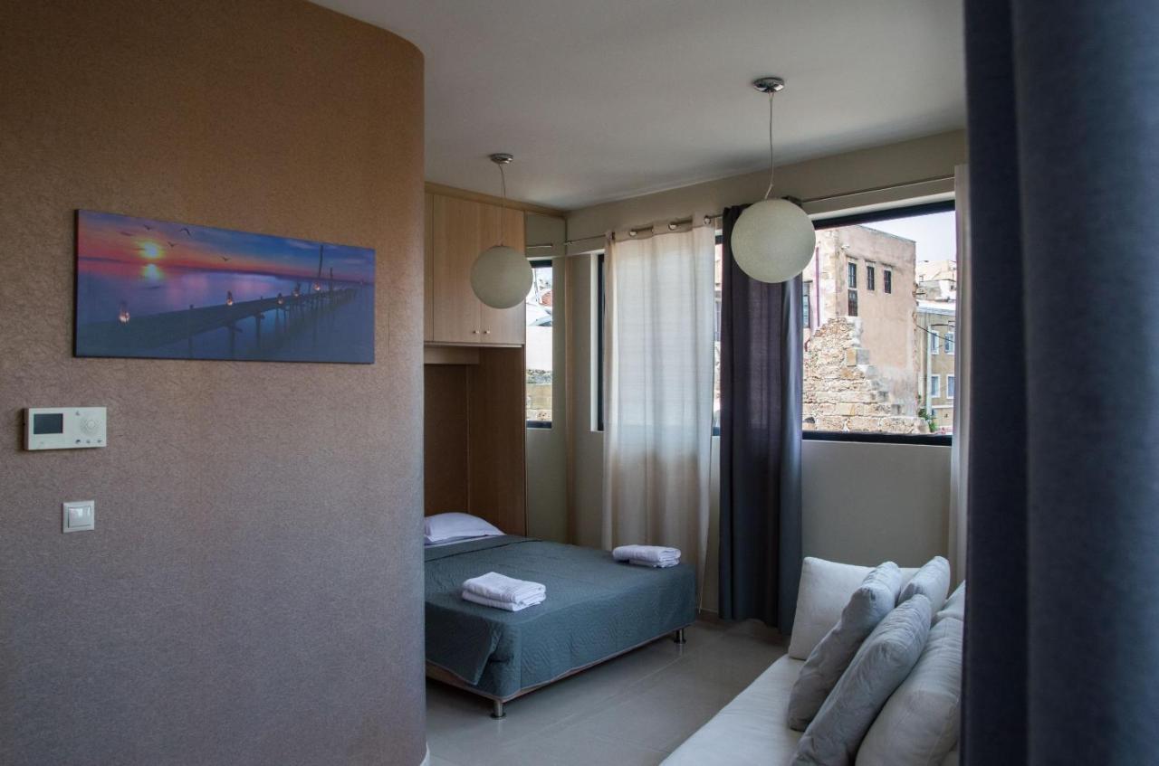 Kastren Rooms Chrissi Akti Chania Exterior foto